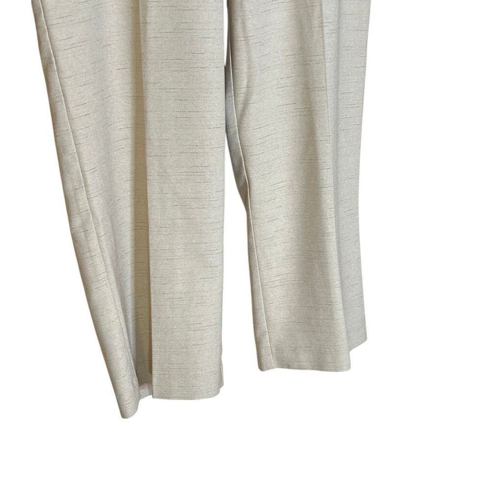 Alfred Dunner Studio Classic Fit Pull On Straight Leg Dress Pants Beige Size 18W - Picture 4 of 8